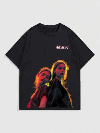 Street Life Tee-shirt pour homme à manches courtes imprimé à col rond, adapté pour un usage quotidien au printemps et en été