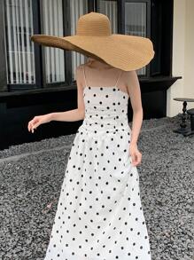 DAZY 1pc Solid Color Sun Hat For Beach And Travel, Summer - Khaki - View 5