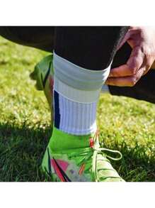 1對男女通用高牽引力防滑踝襪，訓練綁帶腿部支撐矽膠套袖帶頸部保護