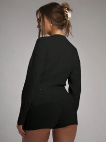 MUSERA Knitted Button Through Cardigan Spring Y2K 90's Casual Cute Airport Holiday Fall Autumn Winter Everyday Office Christmas Work Thanksgiving Chic