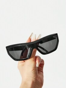 SHEIN ICON 1 buc. Ochelari de modă cu cadru complet, drăguți, Y2K, în stil de stradă, potriviti pentru ocazional, concert/festival, școală