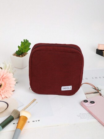 Minimalistisk manchester sanitetsbinda multifunktionell förvaringsväska, Boho Vibes