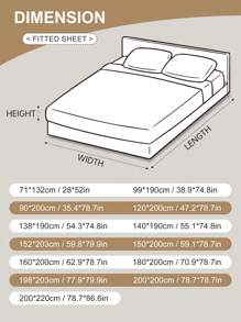 1 Stück Satin Spannbettlaken, seidig weiche Matratzenauflage, ohne Füllung, Spannbettlaken mit tiefer Tasche, kühlend und atmungsaktiv, passend für King, Twin, Full, Queen Größe Bett, Herbstdekoration, Raumdekoration - Grün - Übersicht 3