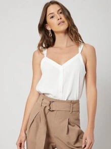 MOTF PREMIUM NÚT RẮN PHÍA TRƯỚC DÂY ĐEO RỘNG - trắng - Xem 5