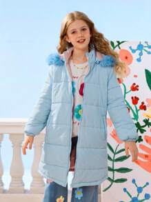 Tween Girls  Leisure Reversible Coat, Cute - Multicolor - View 7