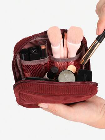 极简主义灯芯绒卫生巾多功能收纳袋，波西米亚风