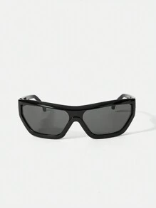 SHEIN ICON 1 buc. Ochelari de modă cu cadru complet, drăguți, Y2K, în stil de stradă, potriviti pentru ocazional, concert/festival, școală