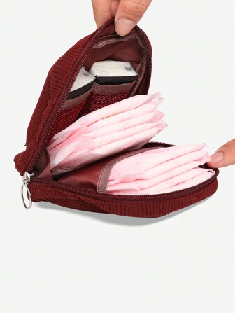 Minimalistisk manchester sanitetsbinda multifunktionell förvaringsväska, Boho Vibes