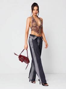 SHEIN X Lucía Bellido SHEIN SXY Fashionable Shoulder Bag With Rivet Decoration For Women And Teenagers, Fashionable Burgundy Bag Valentines