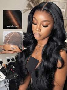 ALL READY WIG 14-26 Inch All Ready Wig Pre Bleached Pre Plucked Pre-Cut Lace Melting Lace 7x5 Glueless Lace Closure Wig 100% Human Hair 9AM HAIR
