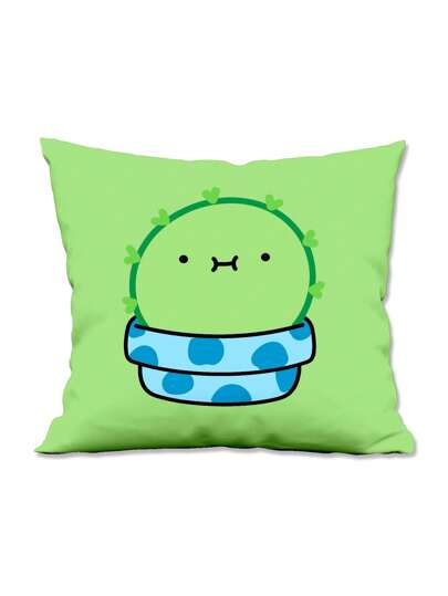 Coolman Funda de cojín con estampado de caricaturas de artista, adecuada para la decoración del hogar en todas las estaciones, vacaciones, Año Nuevo