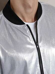 Manfinity AFTRDRK 男士無內搭圓肩飛行外套