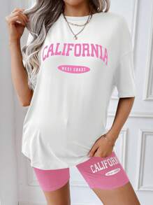 SHEIN Maternity Two Pieces Suits - Multicolor - View 5