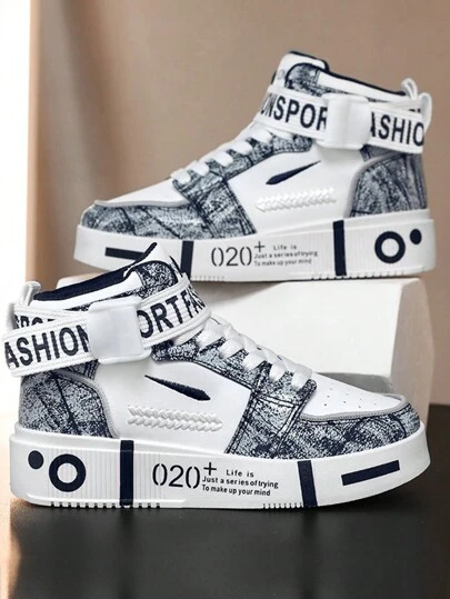 中帮透气皮革运动鞋，青少年休闲运动鞋