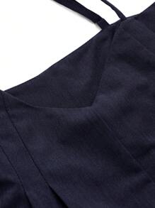 DAZY Mono de unicolor sin mangas, primavera y verano