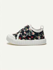 Cozy Pixies 女孩時尚花卉圖案優雅,可愛,舒服的,休閒運動鞋(隨機圖案) - 彩色 - 查看 3