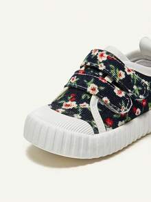 Cozy Pixies 女孩時尚花卉圖案優雅,可愛,舒服的,休閒運動鞋(隨機圖案) - 彩色 - 查看 8