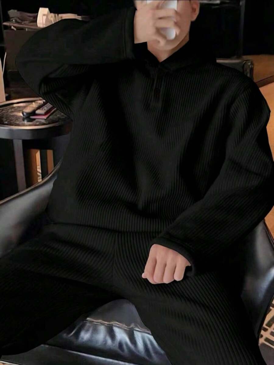 Bộ áo và quần dáng rộng cho bé trai tuổi teen - Nhiều màu - Xem 1