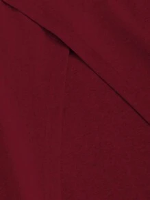 Sweetra Set de 2 piezas compuesto por un vestido de tirantes finos y una blusa de manga corta, lisos y casuales, para usar diariamente, ideal para Año Nuevo