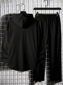 Bộ áo và quần dáng rộng cho bé trai tuổi teen - Nhiều màu - Xem 2