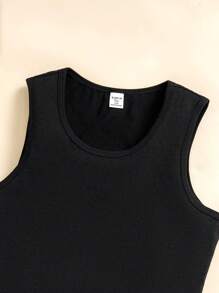 Bộ 3 áo nỉ trùm đầu in hình trái tim cho bé gái tuổi teen, áo ba lỗ và quần nỉ in hình trái tim tương phản trang phục thường ngày - màu xanh lá - Xem 4