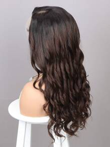 Density Pro Loose Wave 1B/4# Ombre Balayage Salon Hair Color FullCuticle Loose Body Parting Max 13x4 High Density Human Hair Skin Melt Lace Frontal WigWith Invisibl Natural Look - S4 - View 4