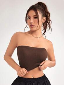 Easithlete 交叉缠绕前短款运动 T 恤健身上衣 长袖长袖短款上衣 健身抹胸上衣