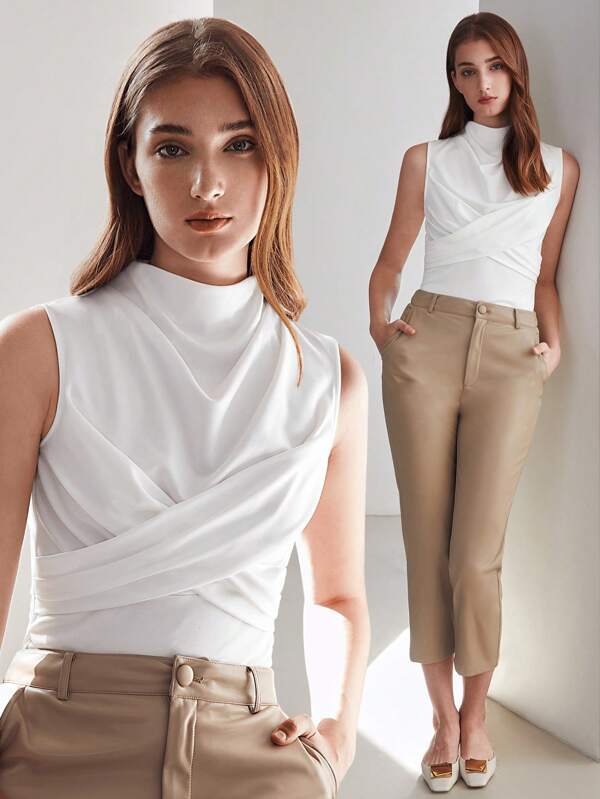 MOTF PREMIUM SLIM WRAP TANK TOP