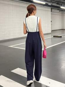 DAZY Mono de unicolor sin mangas, primavera y verano