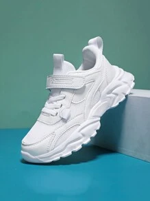 Unisex Kids' Simple Outdoor Casual Lightweight Breathable Comfortable Non-Slip Flat Sneakers Trainers