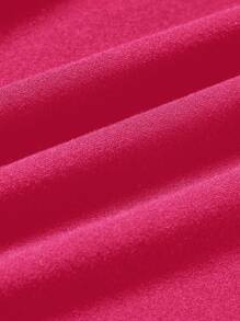 SHEIN SXY 3 Packs Women's Leggings, Comfortable And Smooth For Yoga, Fitness And Cycling, And Everyday Wear Short Leggingshort Leggingsgirls Bike Shortsgym Shorts For Womencycling Shorts For Women - Hot Pink - View 5