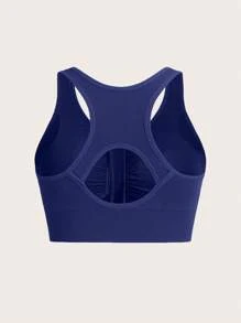 1pc Wireless Seamless Front Closure Bra For Women - Multicolor - View 10