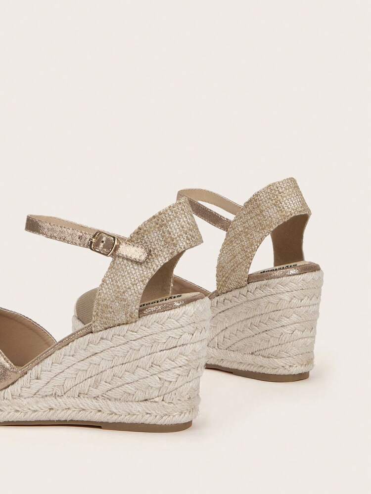 Women's Woven Rope Platform & Wedge Sandals, Bohemian Style Western Music Festival Party Wear For Christmas Valentine's Day Vacation Outfits Travel Essentials