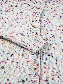 Astylish Women Colorful Long Sleeved Knit Drop Shoulder Cardigans Spring Fall Cardigan Sweaters