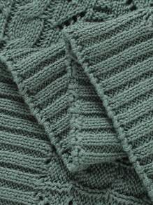 1 件简约纯色针织婴儿毯，多用途，适用于婴儿车、午睡、沙发、所有季节爱情情人节