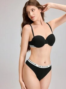 Women's Bra With Underwire And Molded Cups (3 Packs) - Multicolor - View 9