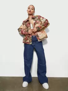 SUMWON WOMEN Tapestry Jacket - Multicolor - View 4