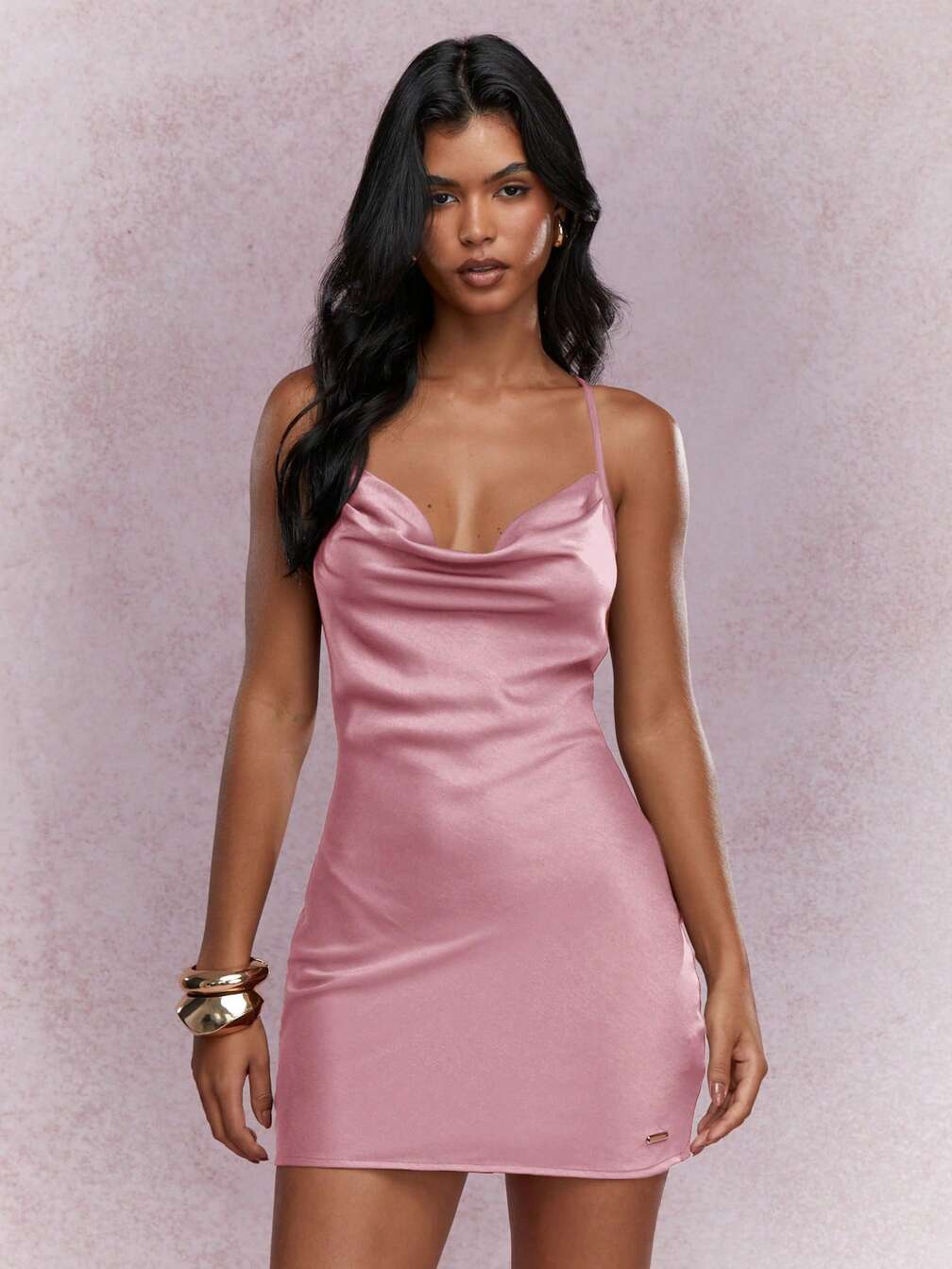 pink cami mini dress Hot Pink Cami Mini Dress Copper Closet