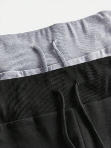 SHEIN Girlism 青少年女孩宽松休闲舒适中腰喇叭运动裤