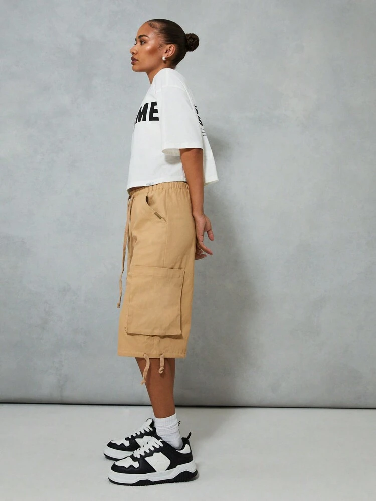 【BAON】[unisex] Nylon String Bermuda Parachute Cargo PT bmm87623_stone_xl?w=537&qlt=
