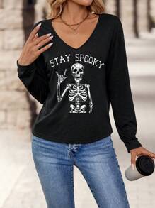 SHEIN LUNE Fall Clothes Women - Black - View 3