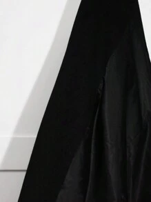 Manfinity VCAY 男士宽松长款休闲外套，适合秋冬季 - 白色 - 查看 7