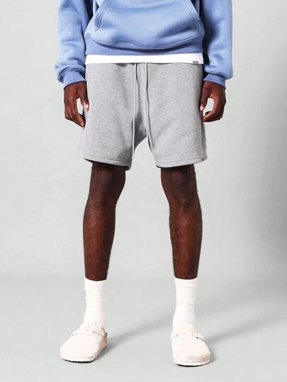 SUMWON 常规款基本款垂裆短裤