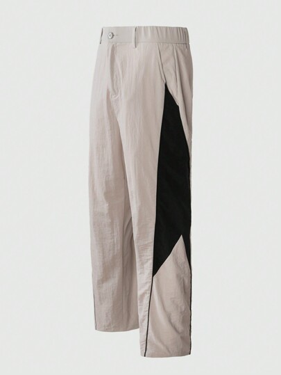 Street Life Men's Retro Loose Fit Quick Dry Baggy Pants, School