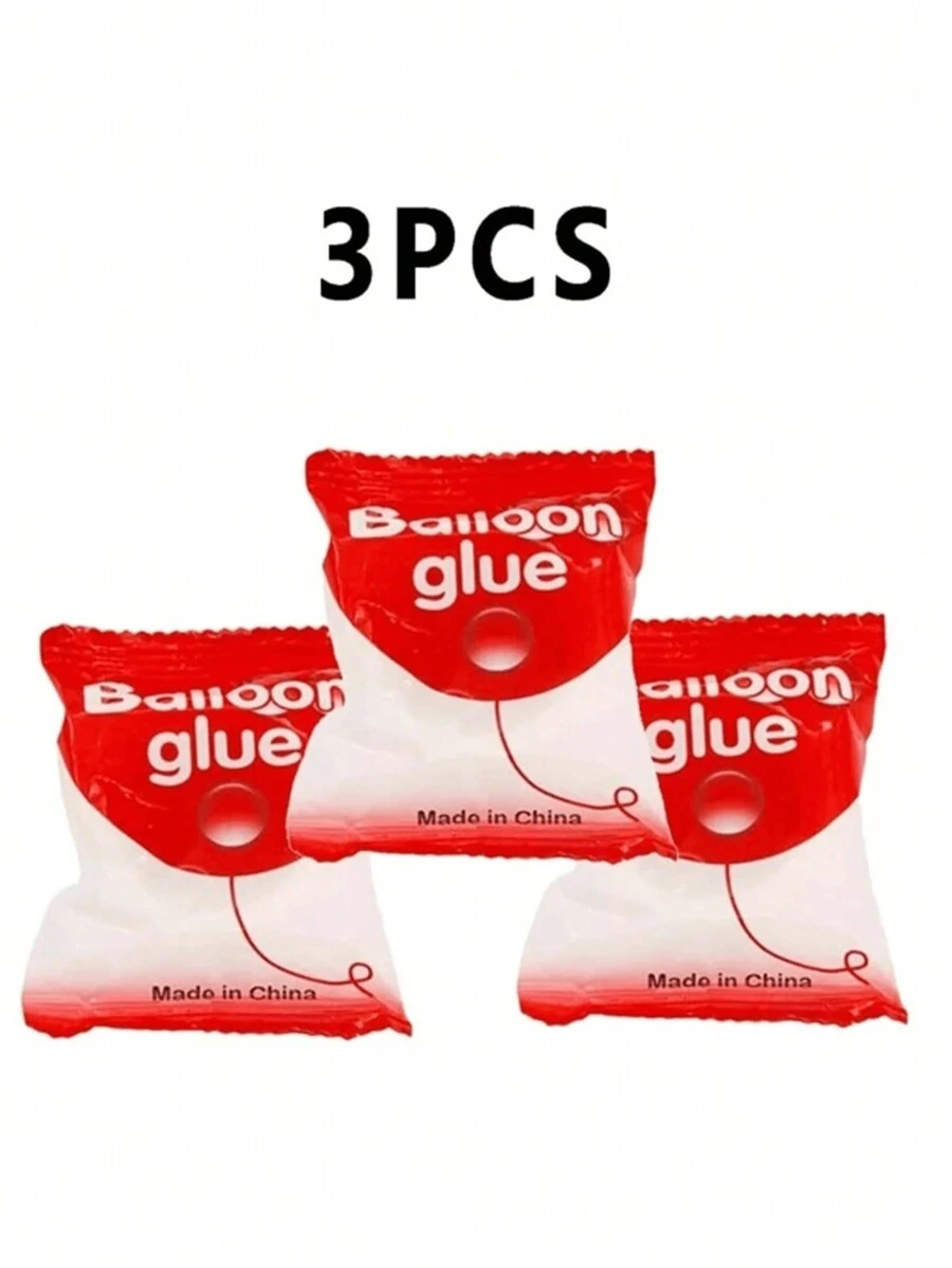 300pcs/3rolls Balloon Glue Dot ABS Balloon Glue, Daily Multi-Purpose Removable Dot Glue Sticker For Party Balloon Fixed Valentine DAY, Valentines Wedding, Birthday, Balloons,Back To School - Clear - View 1