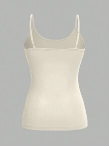 SHEIN EZwear 4pcs Casual & Simple Style Camisole Tank Tops For Women, Summer Back To School - Multicolor - View 6