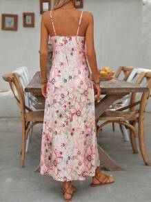 EMERY ROSE Đầm suông không tay in hoa dành cho nữ, mùa hè - Nhiều màu - Xem 2