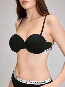 Women's Bra With Underwire And Molded Cups (3 Packs) - Multicolor - View 7