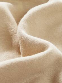 Mainfolk Men's Knitted Casual Quarter Zip Pullover Sweatshirt, Suitable For Autumn And Winter - Apricot - View 6