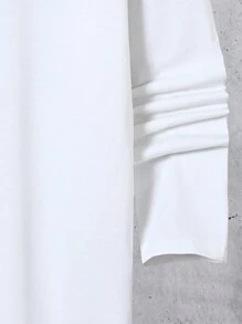 SHEIN Camiseta térmica com camada de base elástica de malha casual para meninos pré-adolescentes